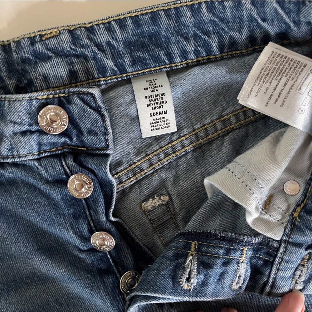 Women's Jean Shorts - Picture 2 of 4